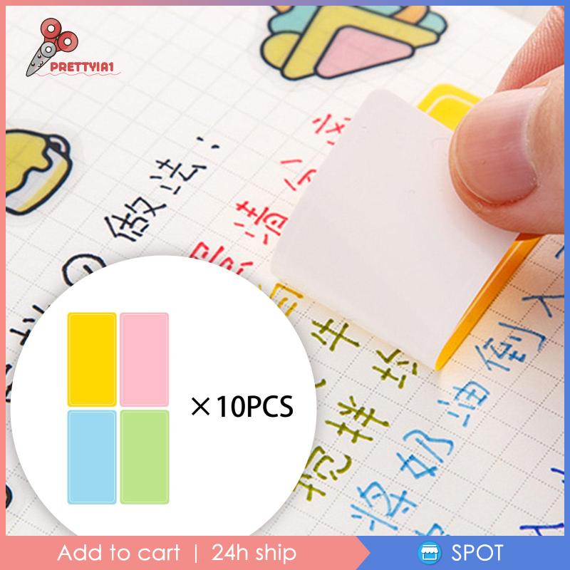 [Prettyia1] Giấy Ghi Chú Tự Dính Chống Thấm Nước Nhiều Màu Sắc Cho Văn Phòng Hoặc Làm Việc