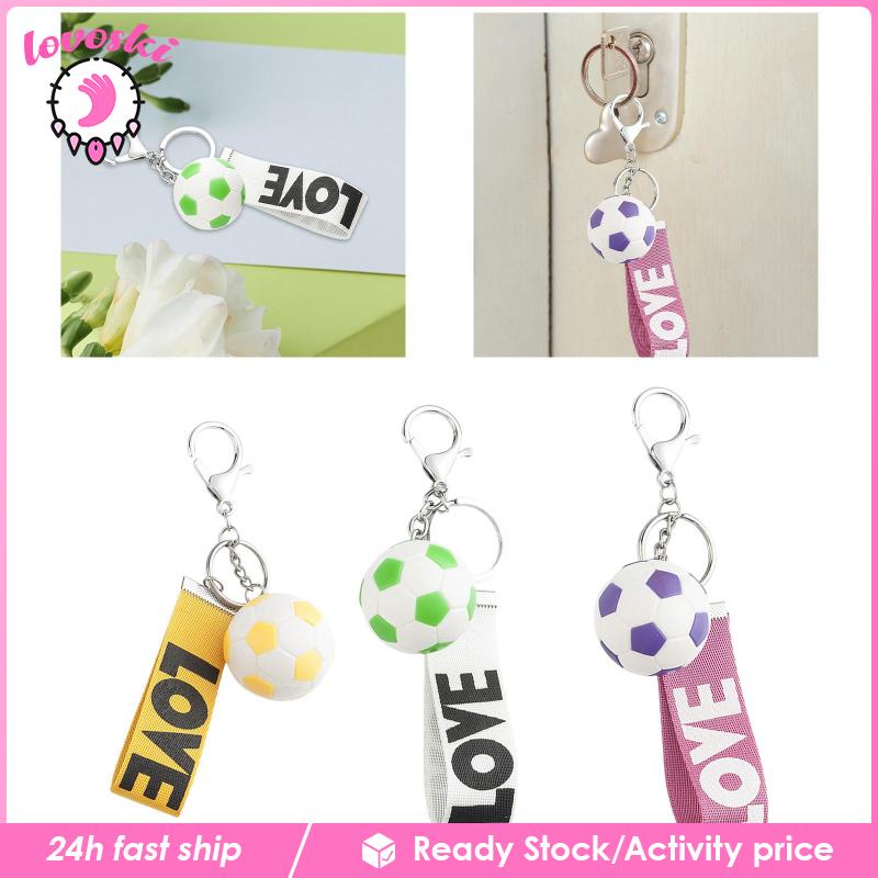 Móc Khóa Kim Loại Hình Quả Bóng Thể Thao Lovoski