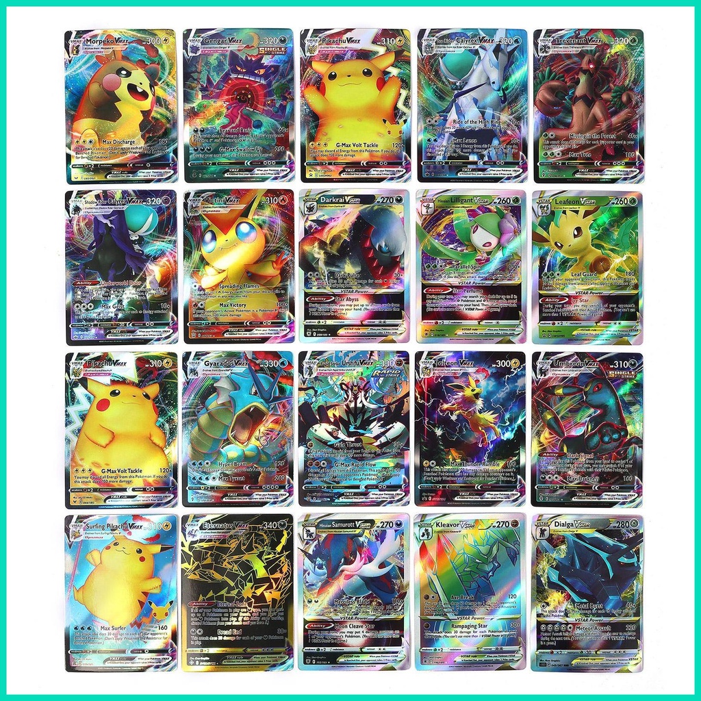 Set 100 Thẻ Bài Pokemon Giải Trí