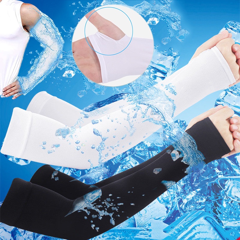 1 Cặp Găng Cánh Tay Giữ Ấm Chống Tia UV Tiện Dụng Khi Chơi Thể Thao / Chạy Bộ / Câu Cá