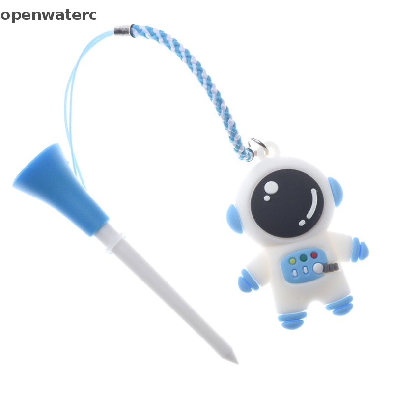 1 Phụ Kiện Giữ Bóng Golf Bằng Cao Su Họa Tiết Hoạt Hình Kèm Dây Chống Mất Tiện Dụng