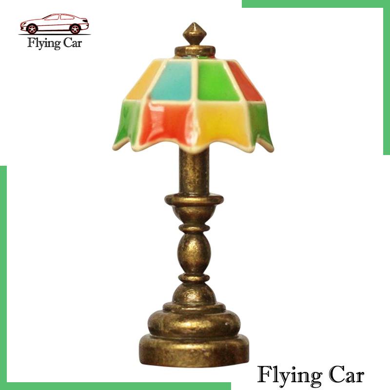 [Lzdjfmy2] Đèn Bàn Trang Trí Nhà Búp Bê Tỉ Lệ 1: 12