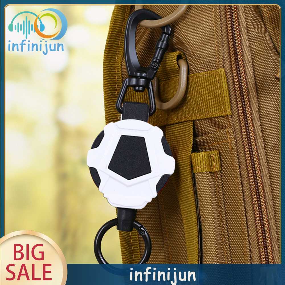 Dây Móc Chìa Khóa Co Giãn Chống Thất Lạc Có Thể Thu Gọn Tiện Dụng Giá Đỡ