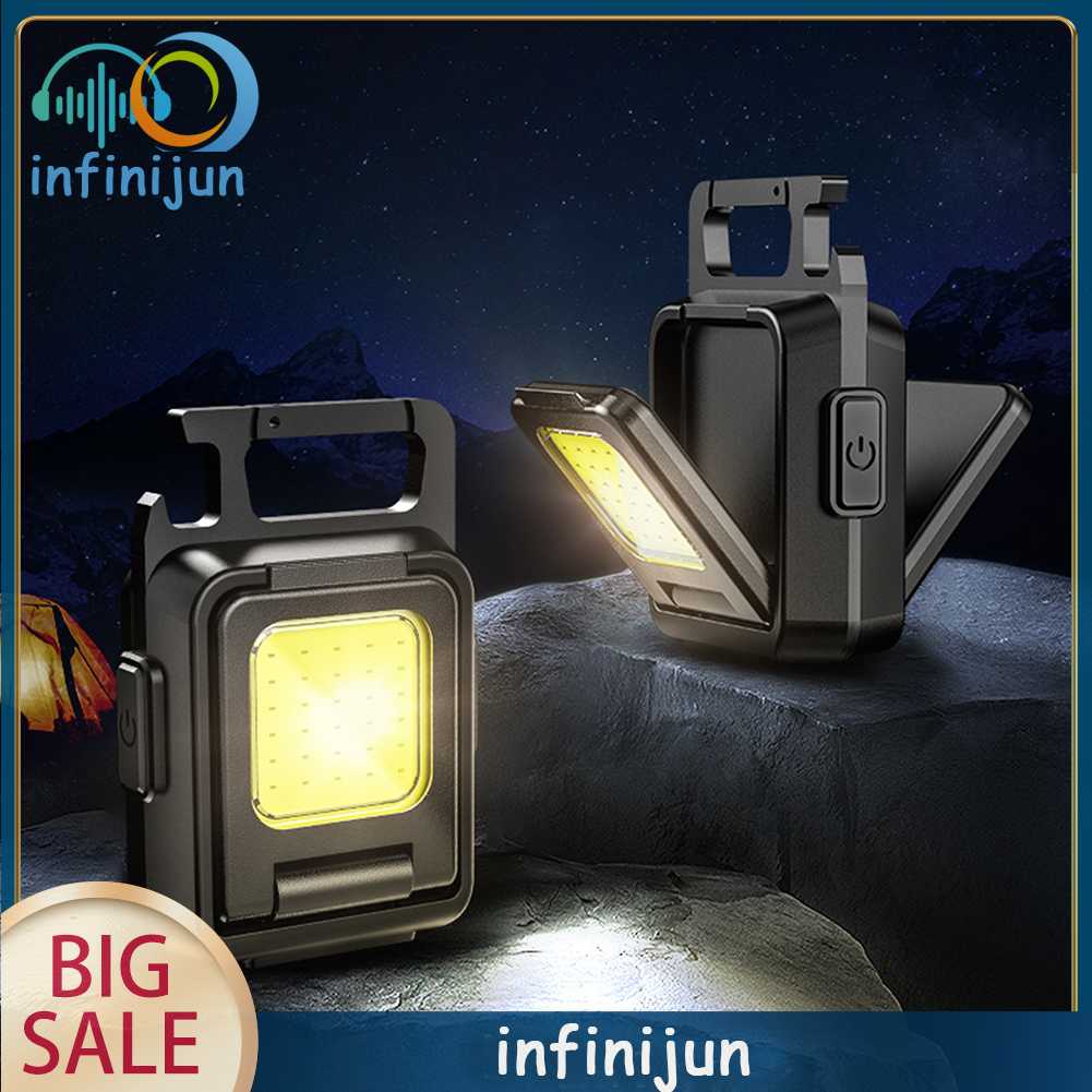 Móc Khóa Đèn LED Mini 7 Chế Độ 1000LM Tiện Dụng