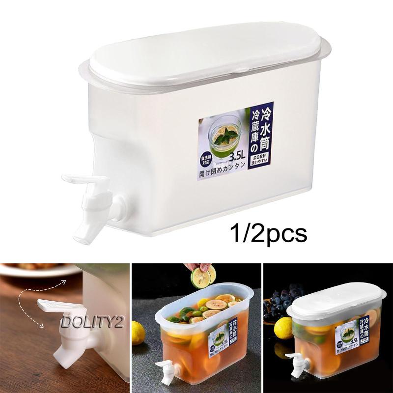 Bình Đựng Nước Lạnh 3.5L Kèm Vòi Rót Tiện Dụng Cho Nhà Bếp