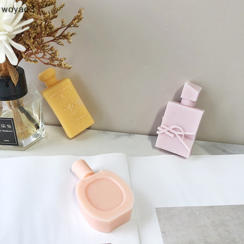 Khuôn Silicone Tạo Hình Chai Nước Hoa Làm Xà Phòng woyao3 DIY