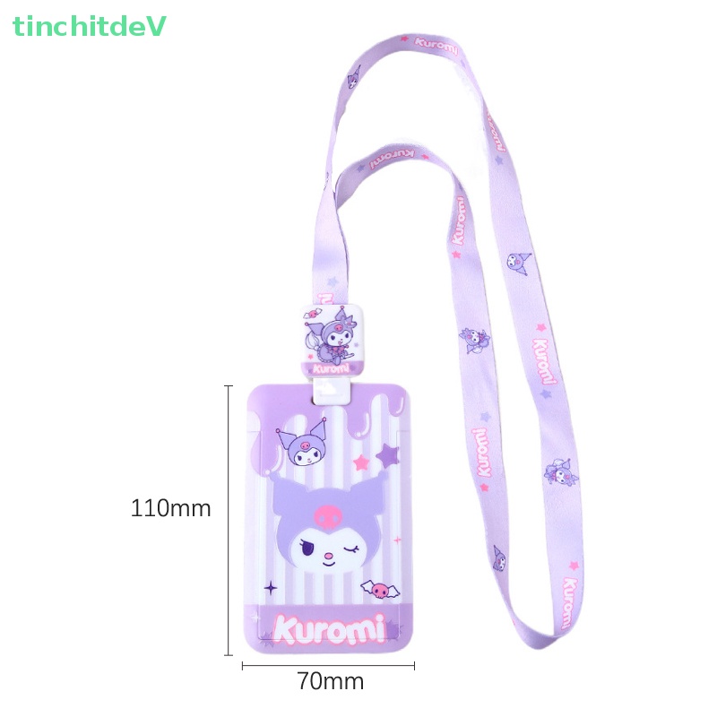 [TinchitdeV] Móc Khóa Đựng Thẻ Id / Thẻ Id / Đồ Ăn Hình Cún Kuromi Purin My Melody Dễ Thương Ngẫu Nhiên Cho Học Sinh [Mới]