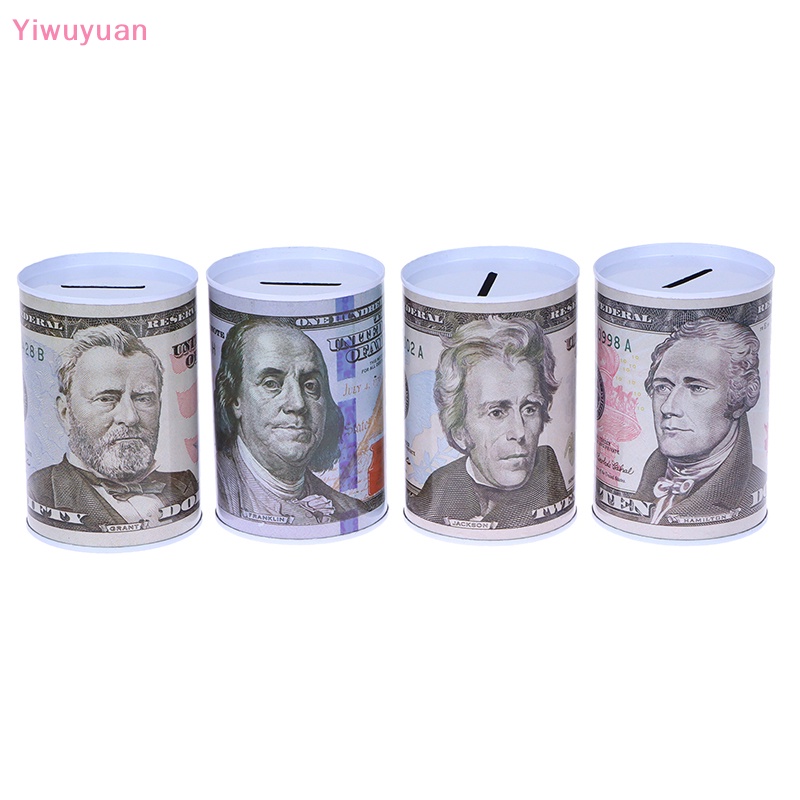 1 Ống Heo Tiết Kiệm Hình Trụ Kích Thước 7.5 * 11 Mới