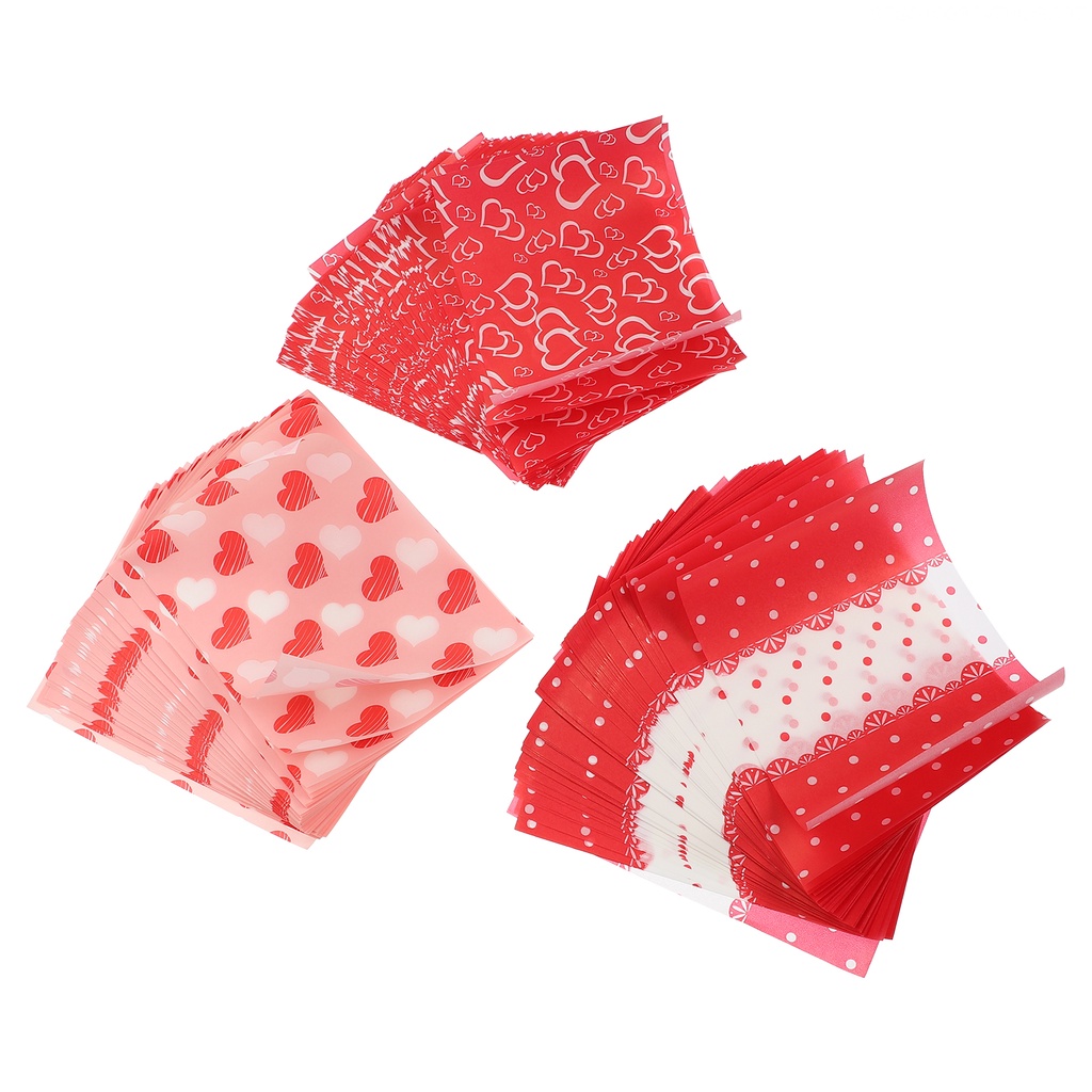 Set 300 Giấy Gói Quà Họa Tiết Hoạt Hình Trang Trí Tiệc Cưới