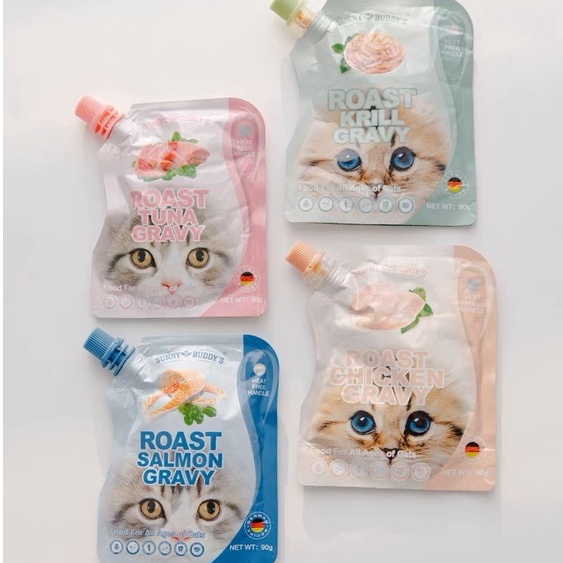SÚP THỊT CHO MÈO ROAST SUNNY BUDDY'S GÓI 90G