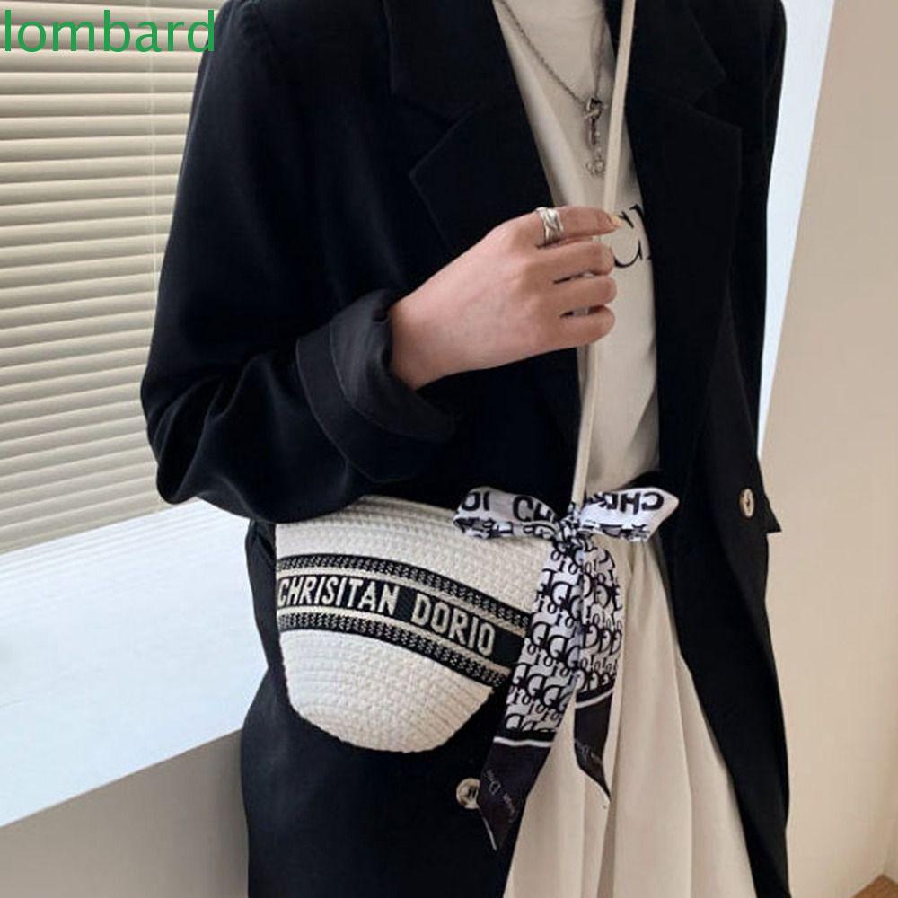 Túi Xách Đan Lát In Chữ Phong Cách Bohemian Thời Trang Cho Nữ