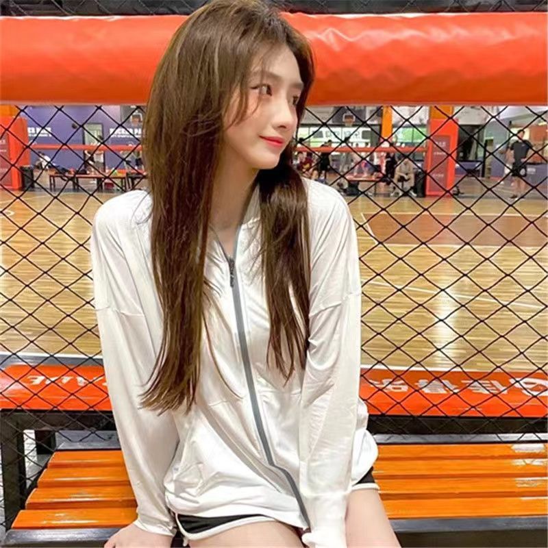 Áo Khoác Chống Nắng Dài Tay Thoáng Khí Thời Trang Cho Nữ