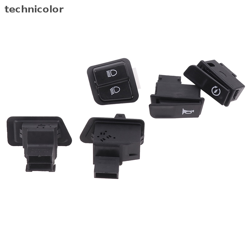 Set 5 Công Tắc Khởi Động / Xi Nhan / Còi / Đèn Chuyên Dụng