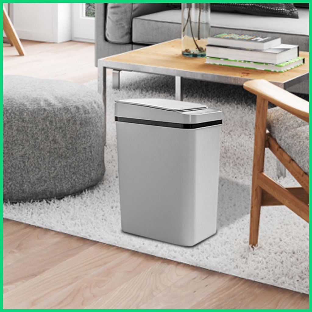 Thùng Rác Thông Minh Cảm Ứng Chuyển Động 12L Có Nắp Chống Nước