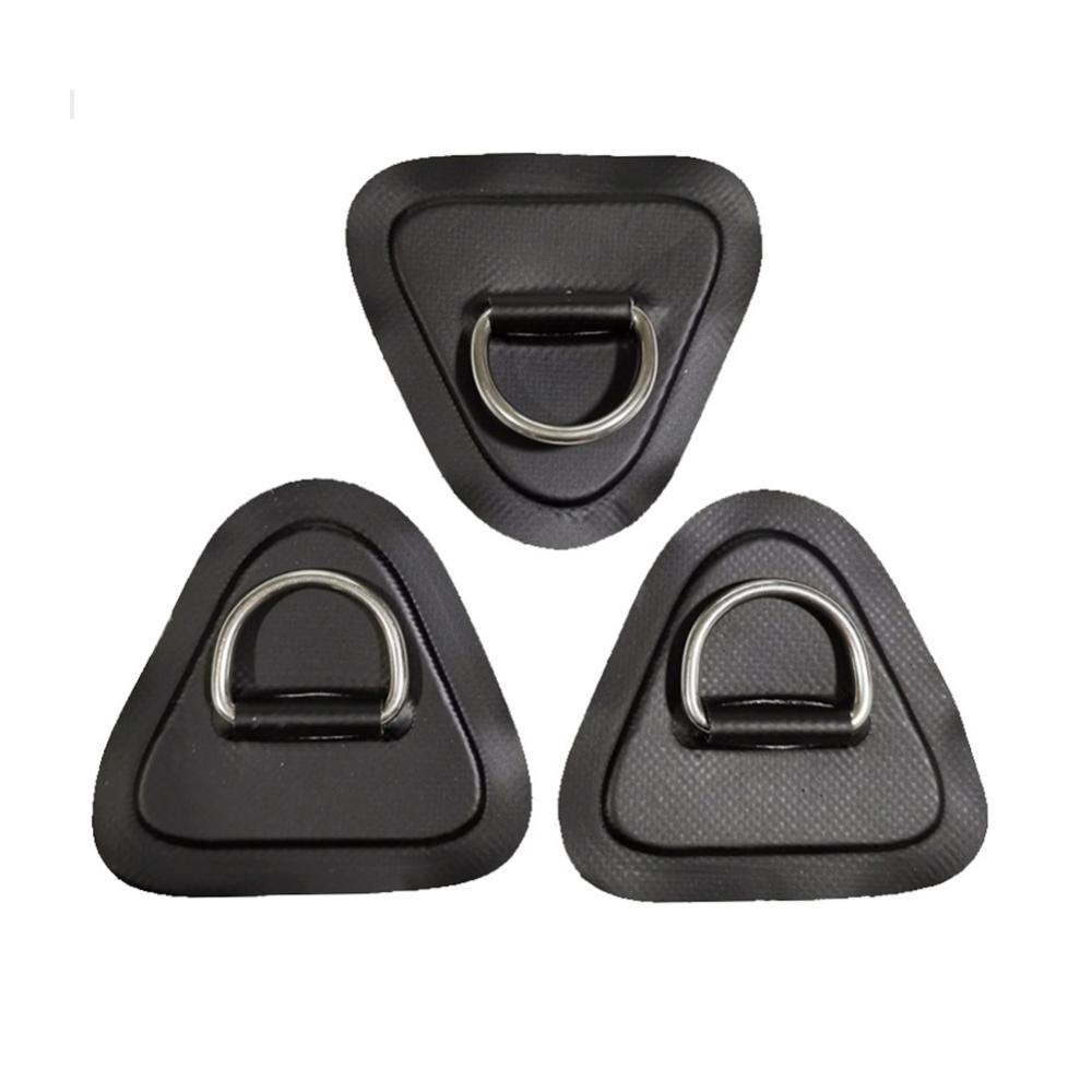 Cfstore Bộ Đệm Dây Bungee Tam Giác Bằng PVC Kèm Vòng Inox Chữ D Cho Ván Lướt Sóng E6N2