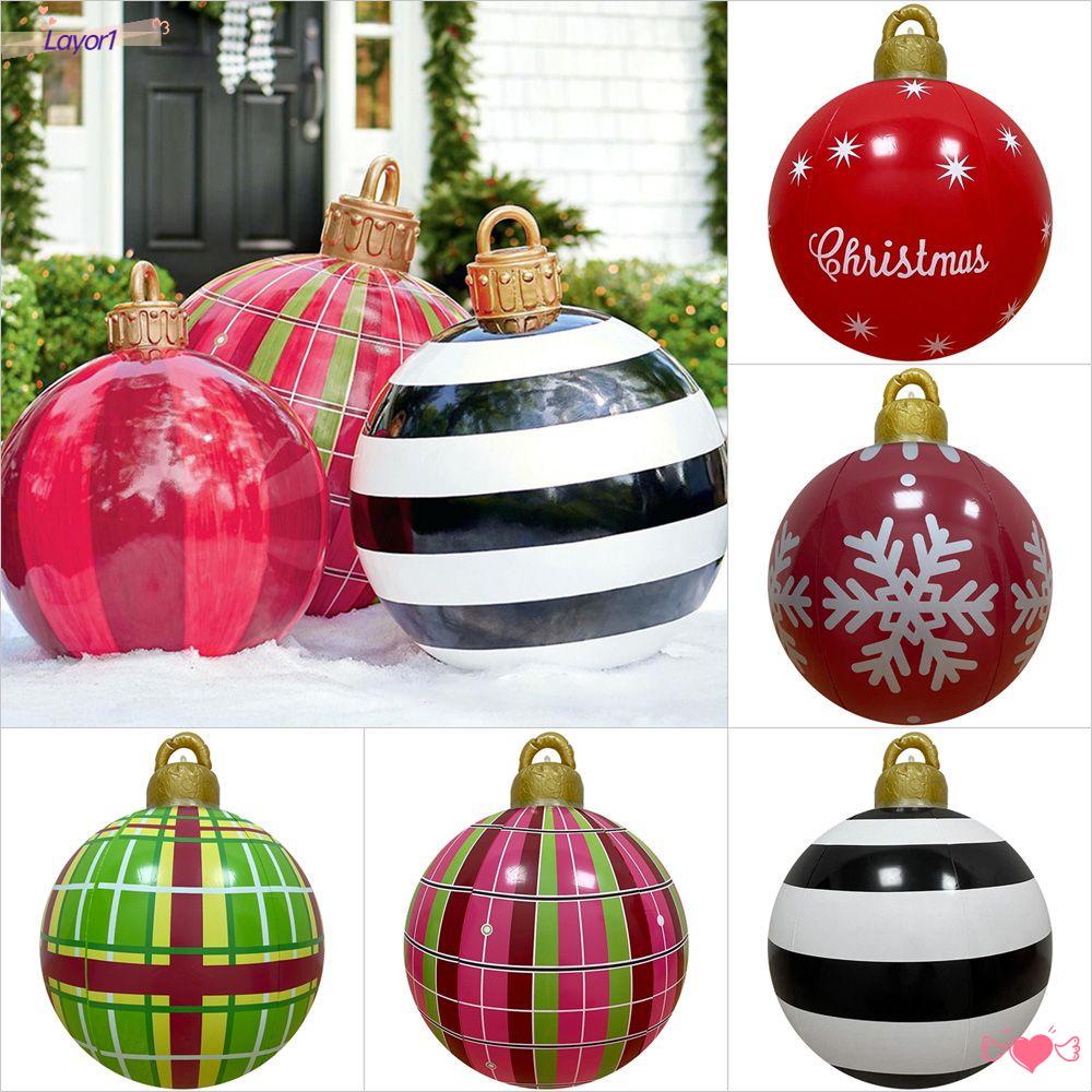 Trái Châu Bằng PVC 1 60cm Trang Trí Giáng Sinh Năm Mới