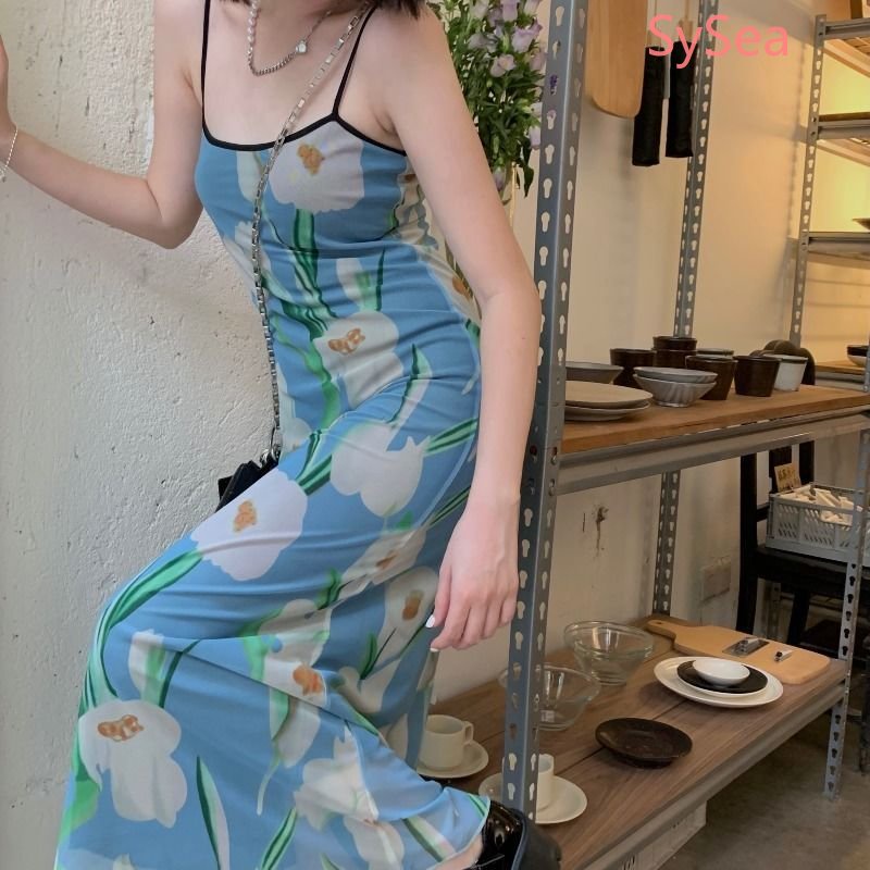 Đầm Hai Dây Dáng Ôm Thời Trang Mùa Hè Quyến Rũ Cho Nữ