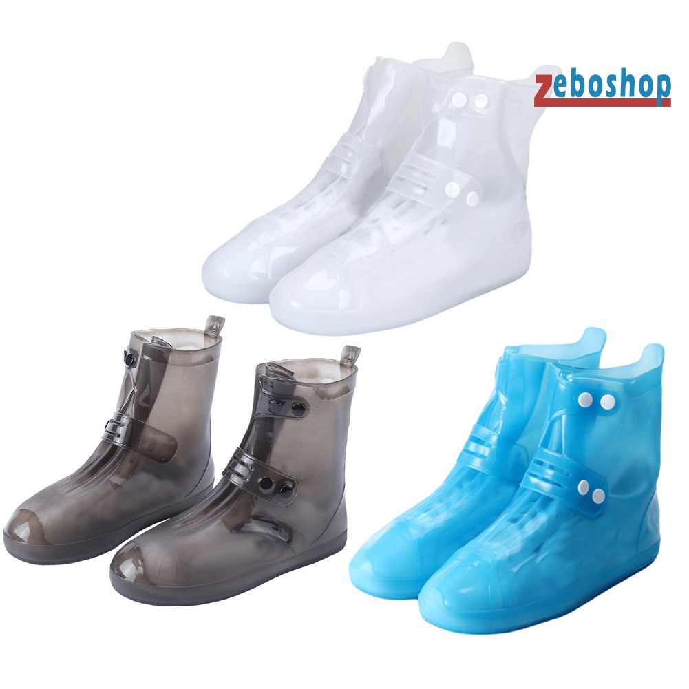 Vỏ Bọc Giày Đi Mưa Dày Dặn Chống Trượt Chống Thấm Nước Tiện Dụng