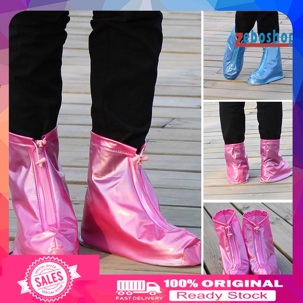 Vỏ Bọc Giày Đi Mưa Chống Thấm Nước Chống Trượt Có Thể Tái Sử Dụng Tiện Lợi