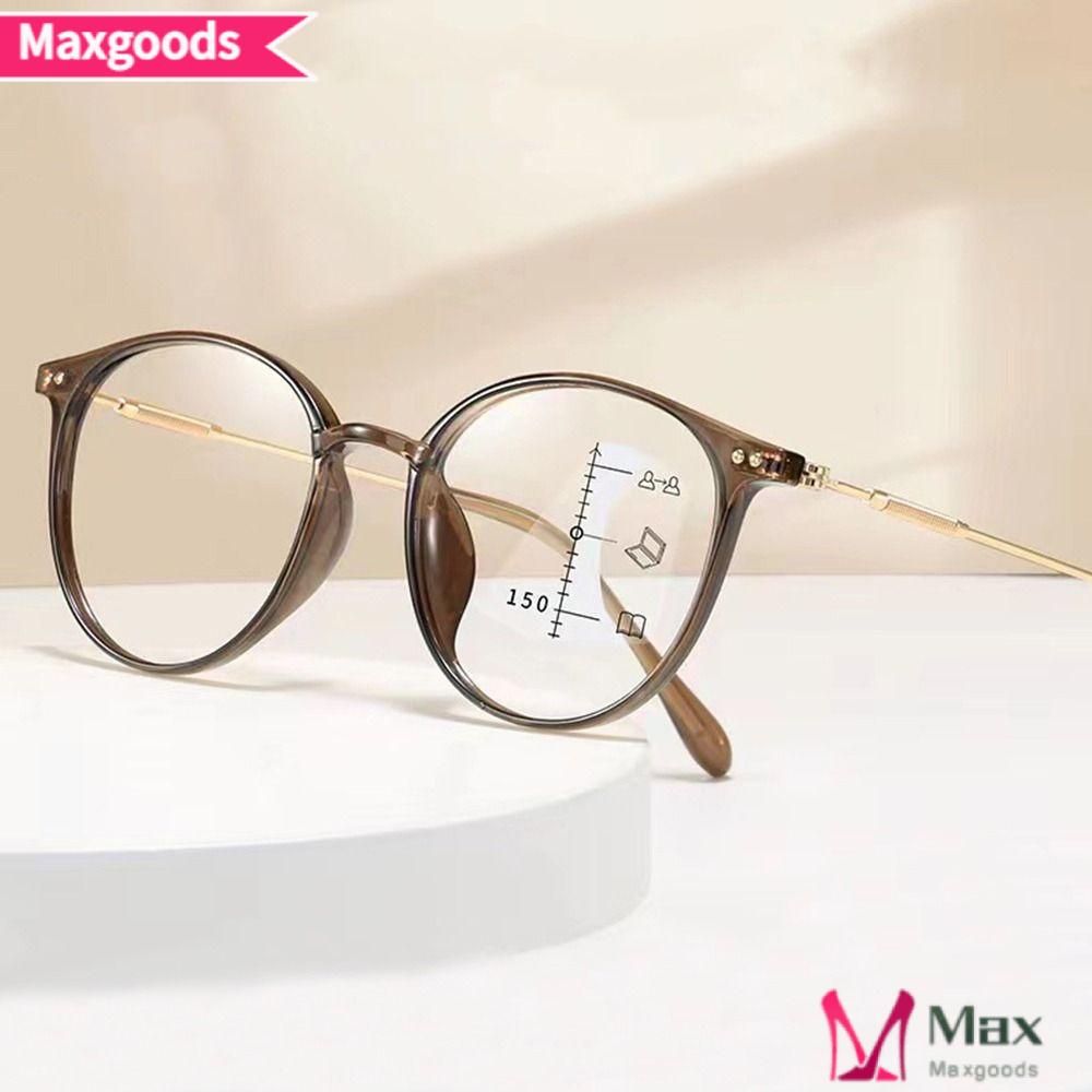 MAXG Kính Đọc Sách Bảo Vệ Mắt Chống Ánh Sáng Xanh Phong Cách Vintage Đơn Giản Cho