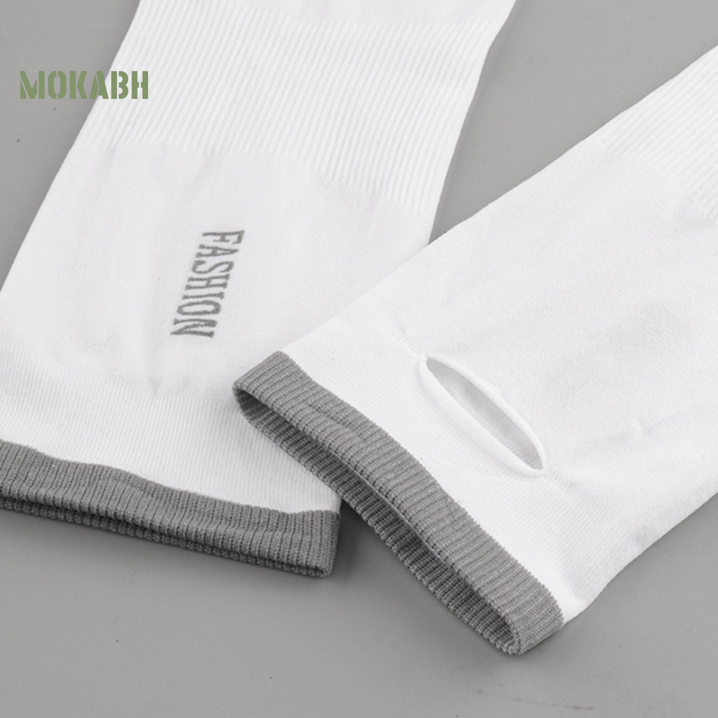 1 Cặp Ống Tay Áo Bằng Spandex Spandex Siêu Mềm Chống Tia UV Cho Nam Và Nữ