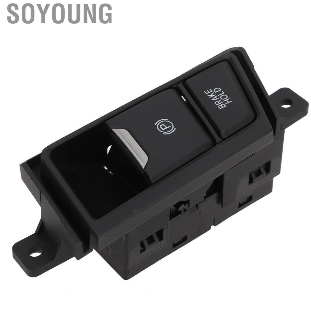 Soyoung Parking Brake Control Switch  Stable Abrasion Resistant High Toughness 35355tlaa01 Professional Sturdy for Car Accessories