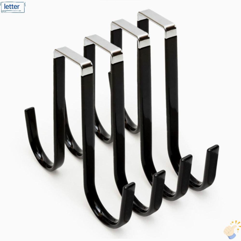 Set 4 Móc Treo Quần Áo / Áo Khoác / Vòng Hoa Gắn Cửa Ra Vào