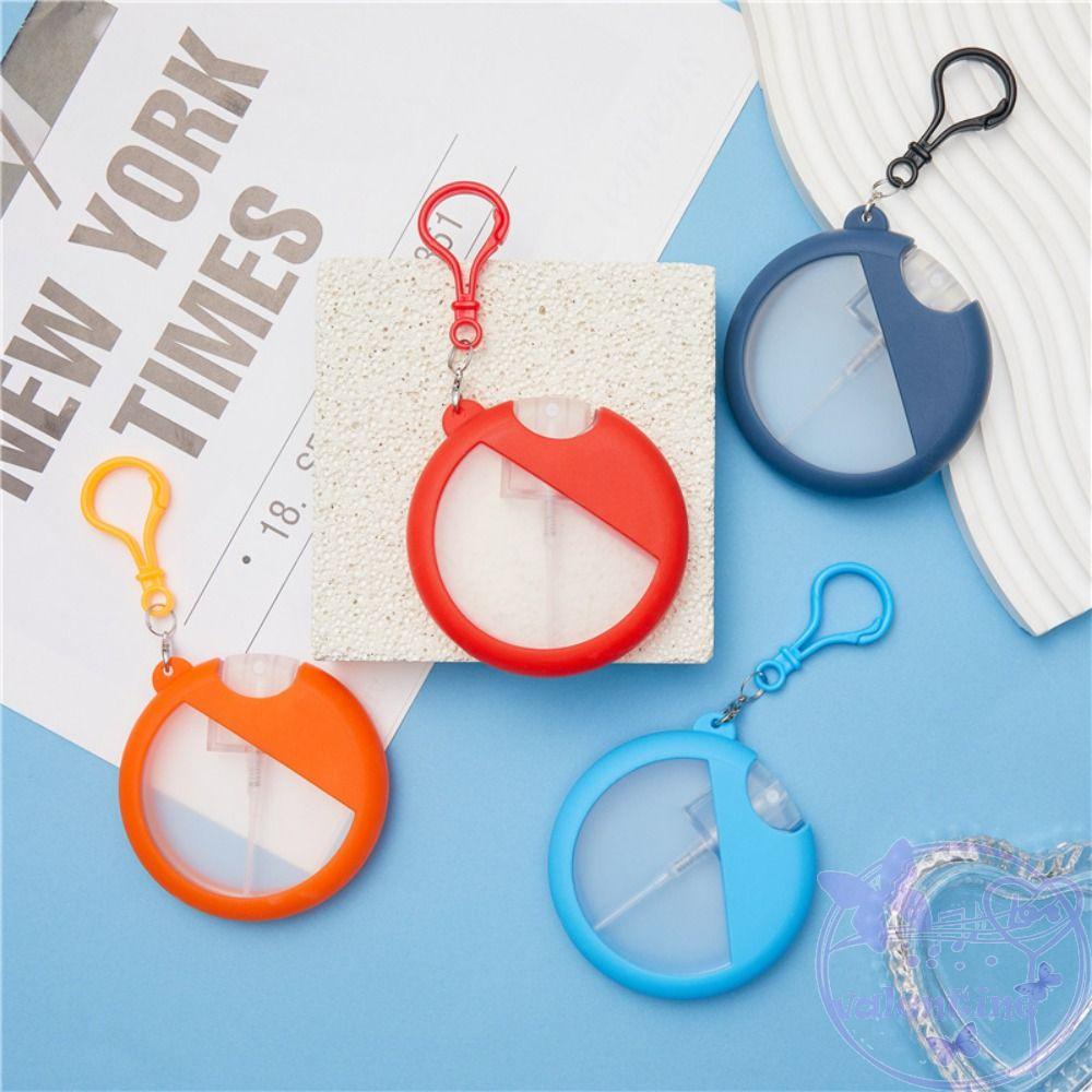 Chai Xịt Nước Hoa Aventine 25ml Bằng Nhựa PP Hình Thẻ Tròn Bằng Silicone Tiện Dụng