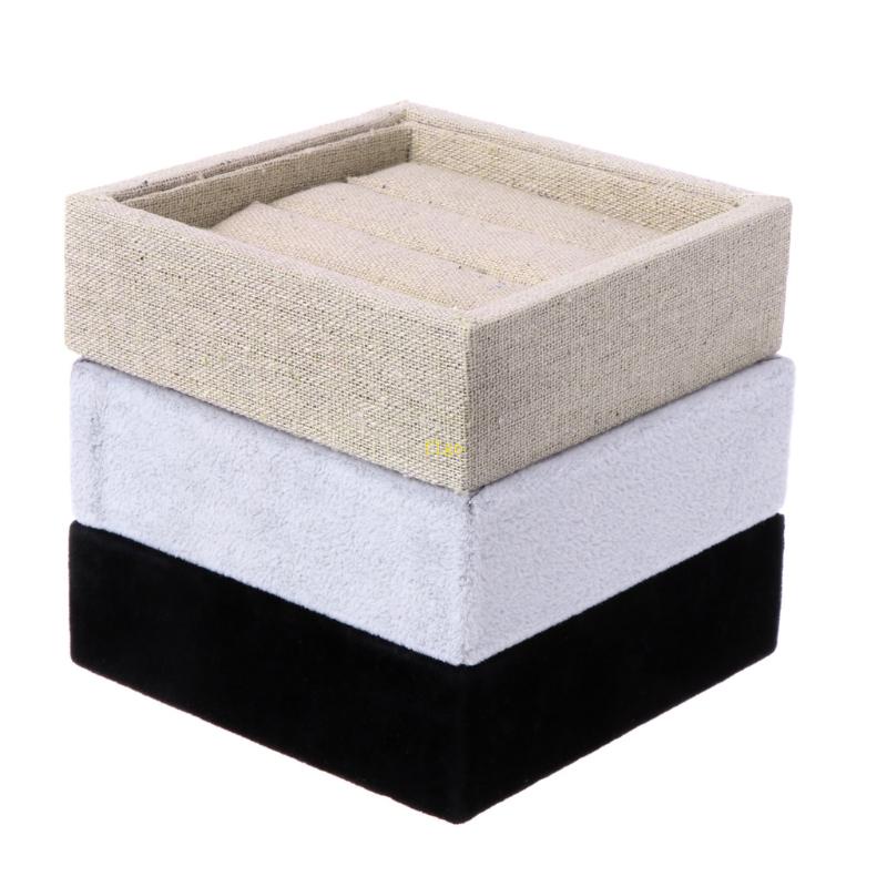 Flgo Hộp Đựng Trang Sức Bằng Nhung Cao Cấp Trưng Bày