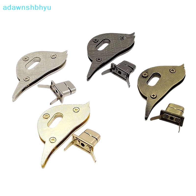 Adawnshbhyu Khóa Túi Xách Đeo Vai Hình Chim Bằng Kim Loại Cứng DIY