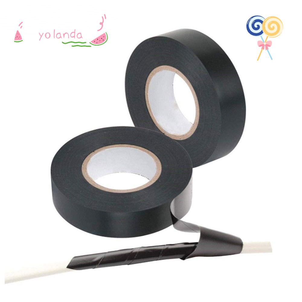 Bộ 2 Cuộn Băng Keo PVC Màu Đen 3 / 4inch x 66ft Chuyên Dụng Cho Thợ Điện
