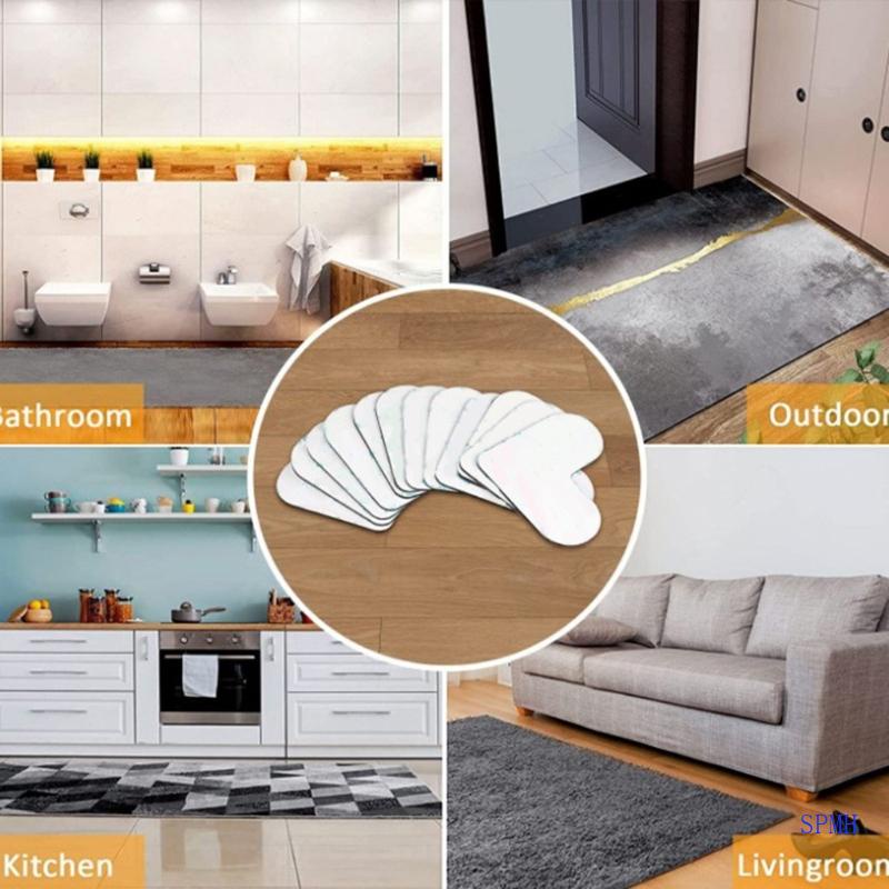 Thảm lót cửa chùi chân Hai Mặt Hình Trái Tim