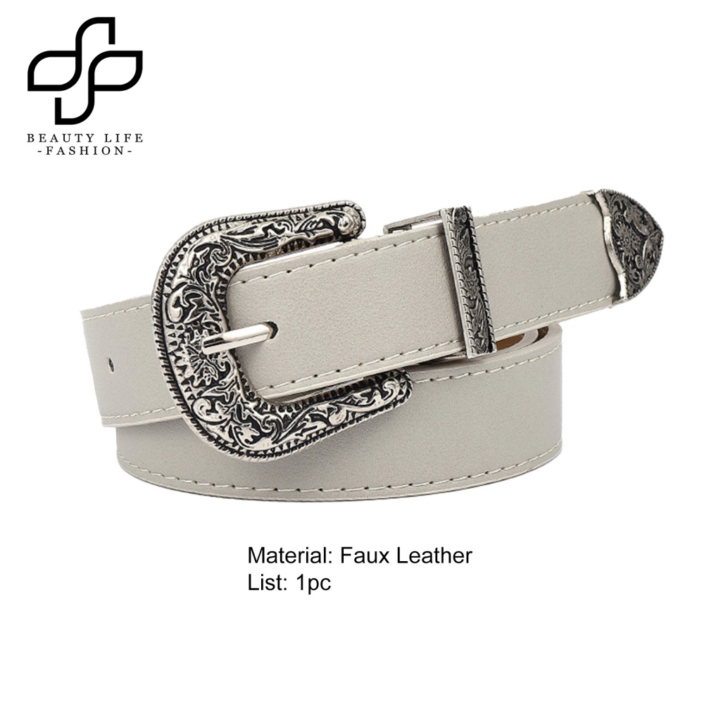 Thắt Lưng Bản Rộng Phong Cách Retro Đơn Giản Nhỏ Gọn Bền Bỉ