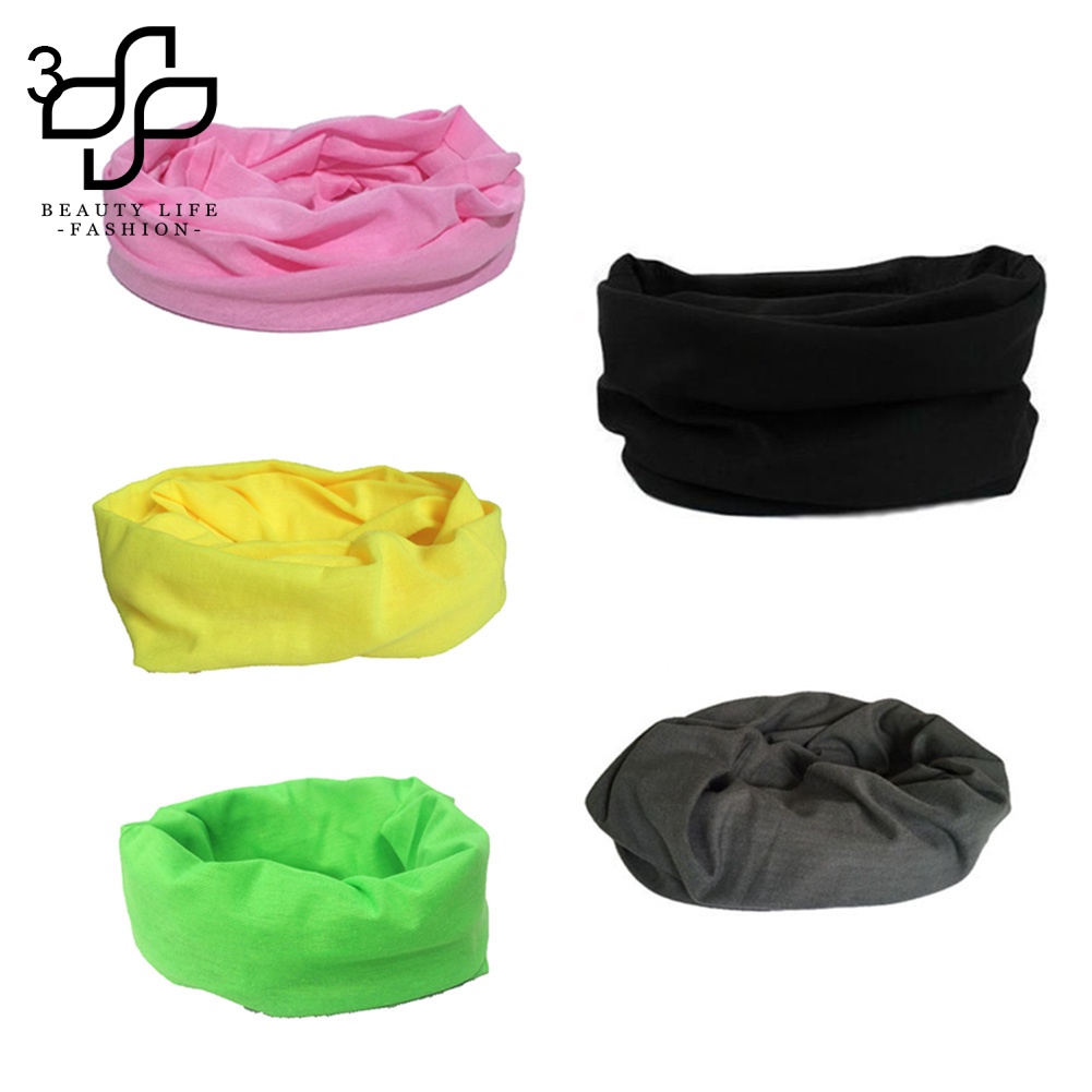 Bộ 5 Cái Khăn Choàng / Băng Đô / Mặt Chống Tia UV / Bụi Bẩn Phong Cách Thể Thao Thời Trang