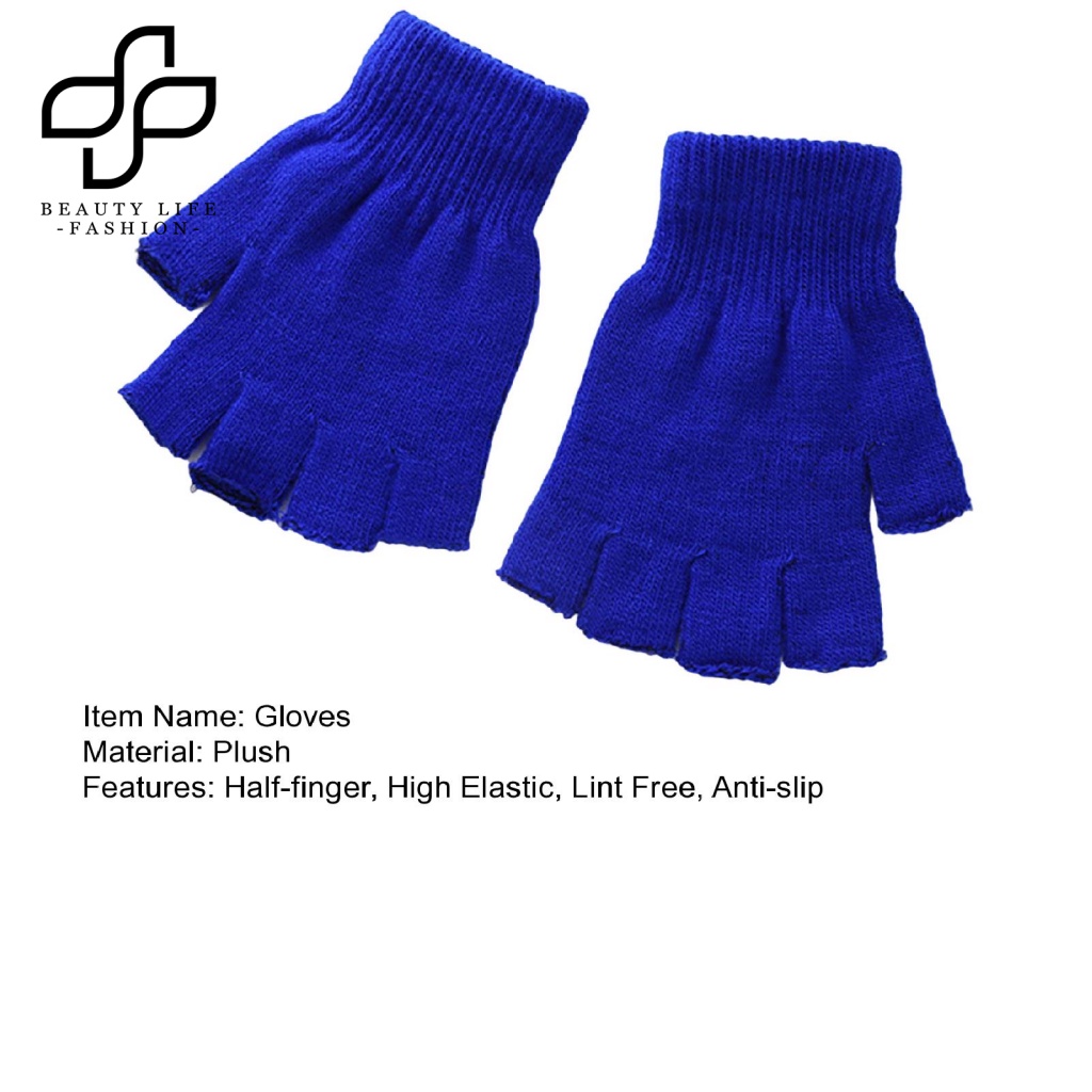 1 Đôi Găng Tay Nửa Ngón Chống Trượt Thoải Mái Chống Gió Tiện Dụng Khi Lái Xe