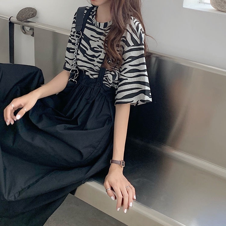 Bộ Đầm Hai Dây + Áo Thiết Kế Mới Thời Trang Mùa Hè Theo Phong Cách Nhật Bản Dành Cho