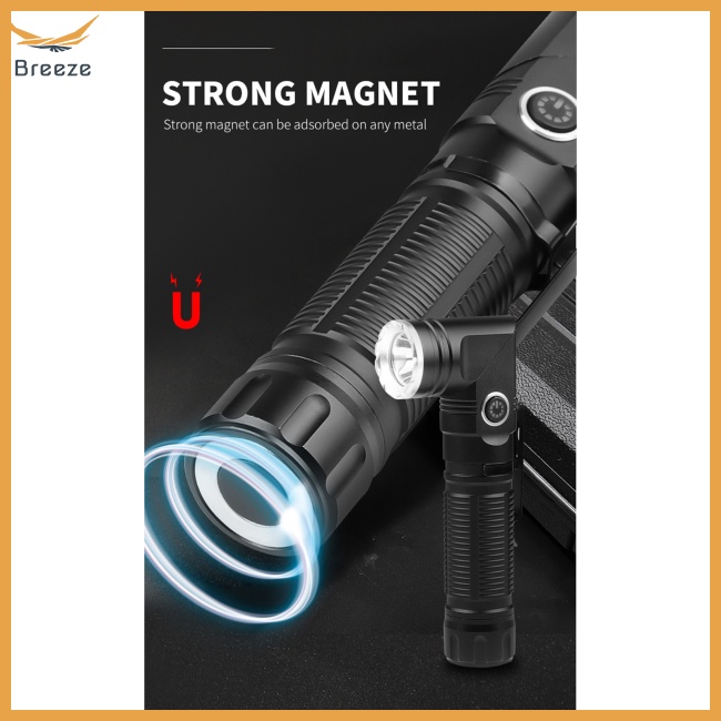 Đèn Pin Mini Đeo Đầu 3 Mức Độ 90 Độ Có Thể Xoay Và Kẹp Tiện Dụng