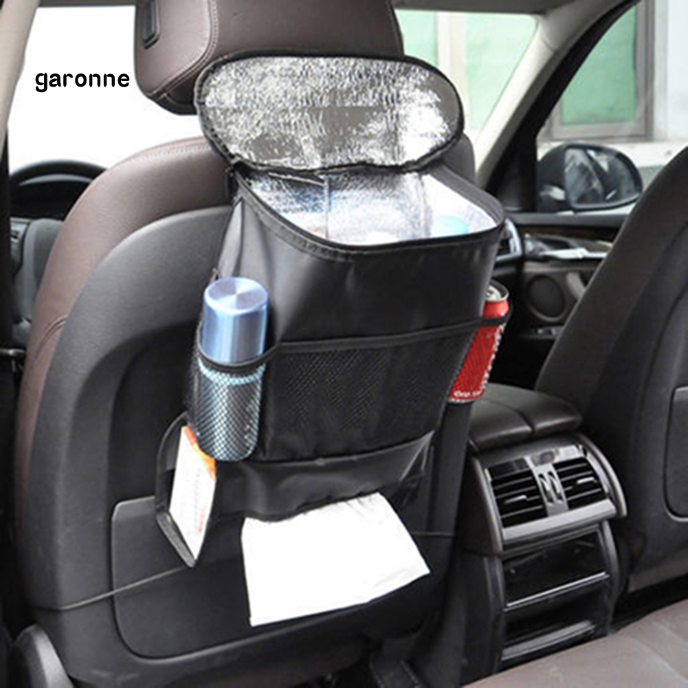 Túi Đựng Đồ Nhiều Ngăn Gắn Sau Ghế Xe Hơi Gọn Gàng Giá Đỡ