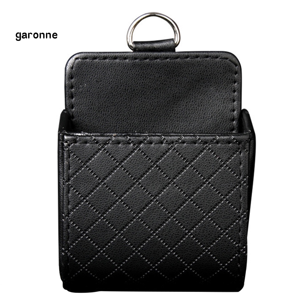 Giá Đỡ Điện Thoại Giả Da Gắn Khe Điều Hòa Xe Hơi