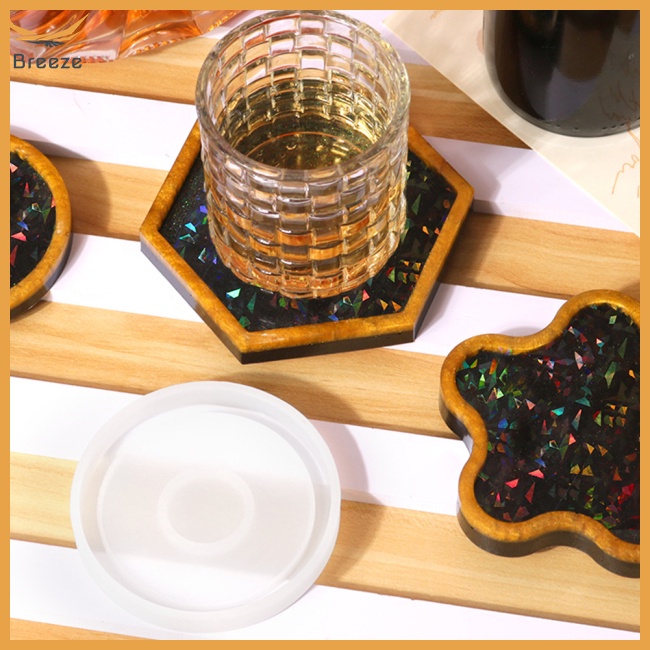 Khuôn Silicone Làm Đế Lót Ly Chống Bỏng Tái Sử Dụng Tiện Lợi