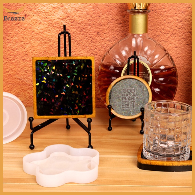 Khuôn Silicone Làm Đế Lót Ly Chống Bỏng Tái Sử Dụng Tiện Lợi