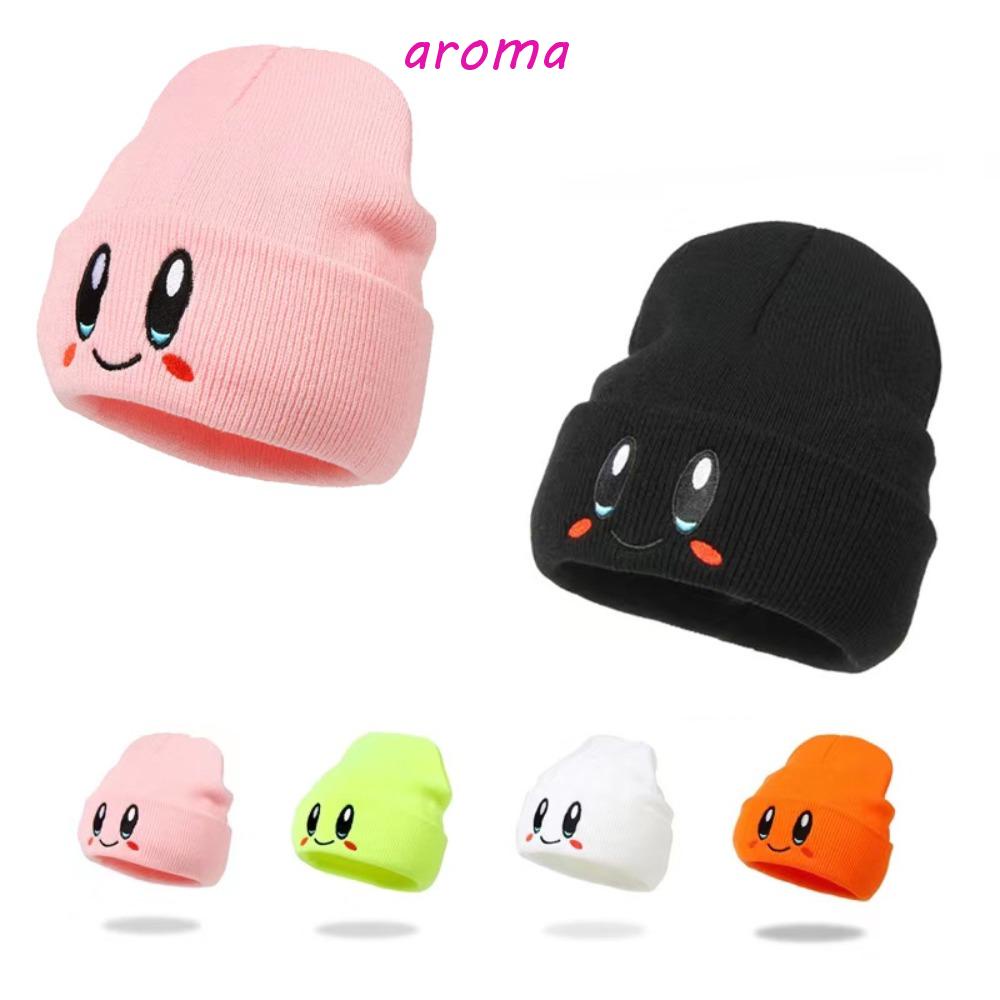 Mũ Beanie Dệt Kim Thoáng Khí Thiết Kế Hình Anime Thời Trang Cho Nữ