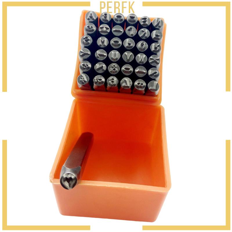 Bộ 37 Dụng Cụ Dập Trang Sức Bằng Kim Loại 1 / 8 "3mm