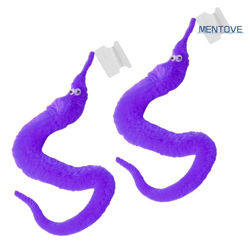 Bộ 2 Tóc Giả Hình Con Sâu Xoắn Ốc Vui Nhộn Cho Bé