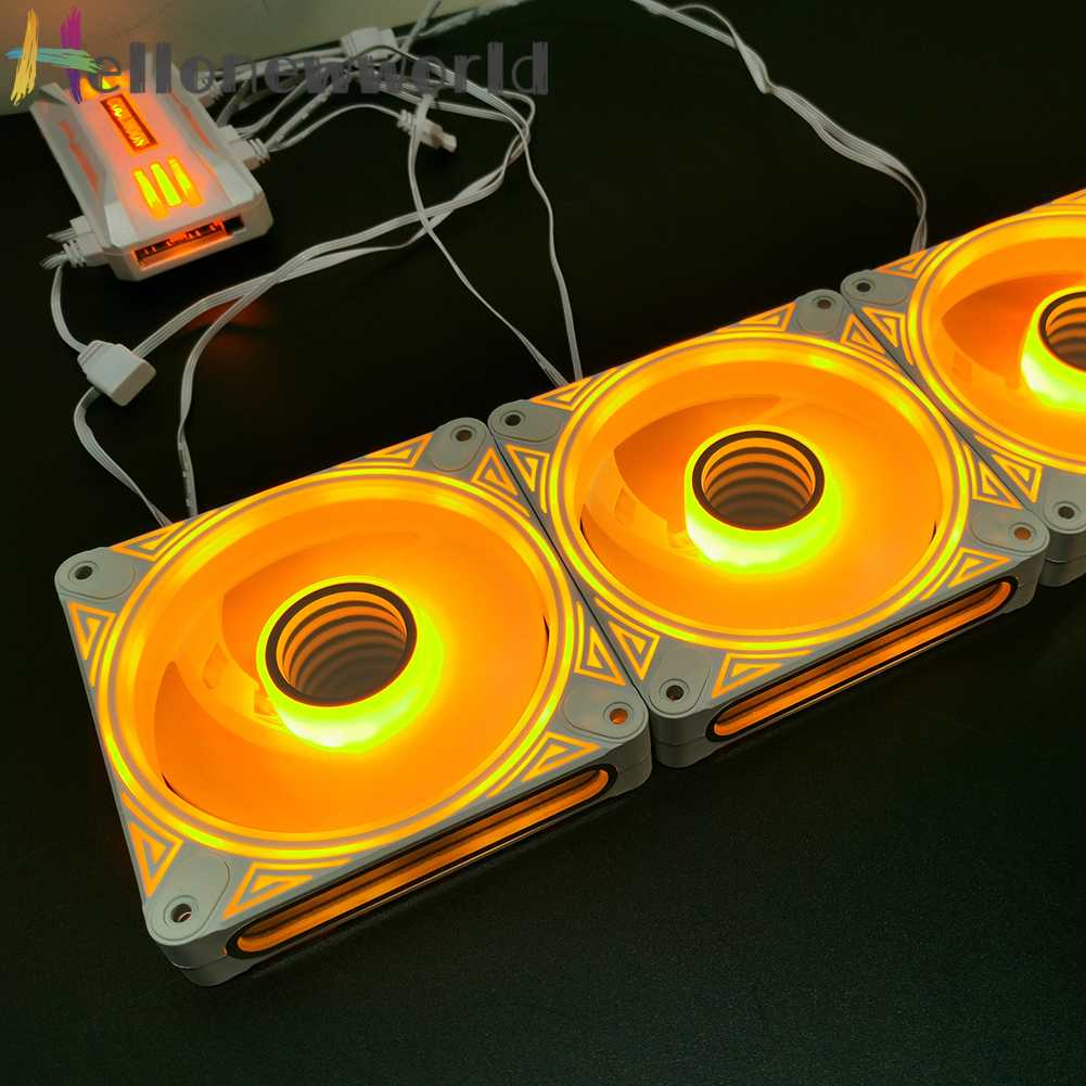 Quạt Tản Nhiệt Cho Máy Tính DM1 5V 3PIN ARGB 12V 4PIN PWM 120mm