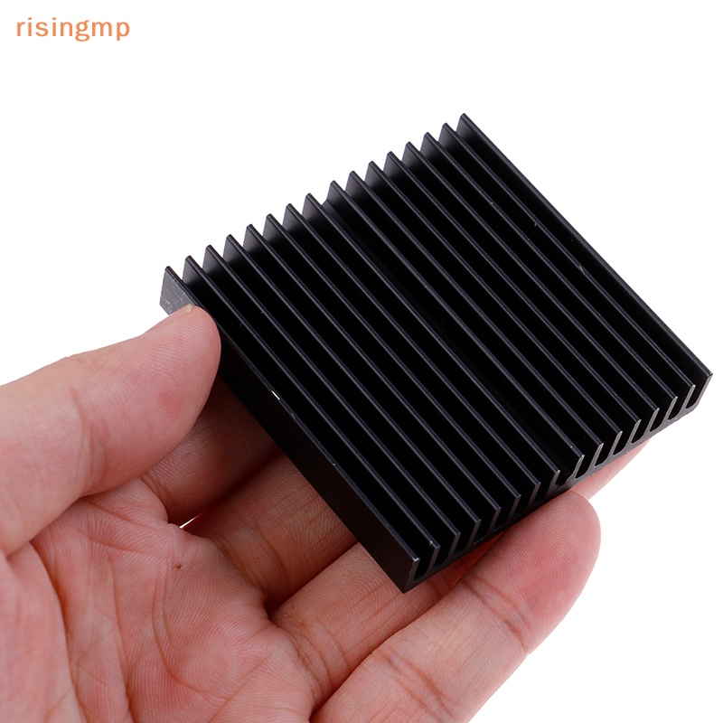 1 Chip Tản Nhiệt Bo Mạch Chủ Bằng Nhôm Màu Đen Kích Thước 60 * 60 * 10mm
