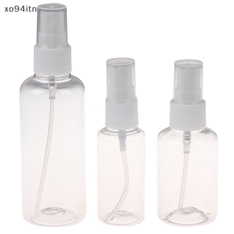 Chai Rỗng Trong Suốt Dung Tích 30 / 50 / 100ML Dùng Chiết Mỹ Phẩm Khi Đi Du Lịch