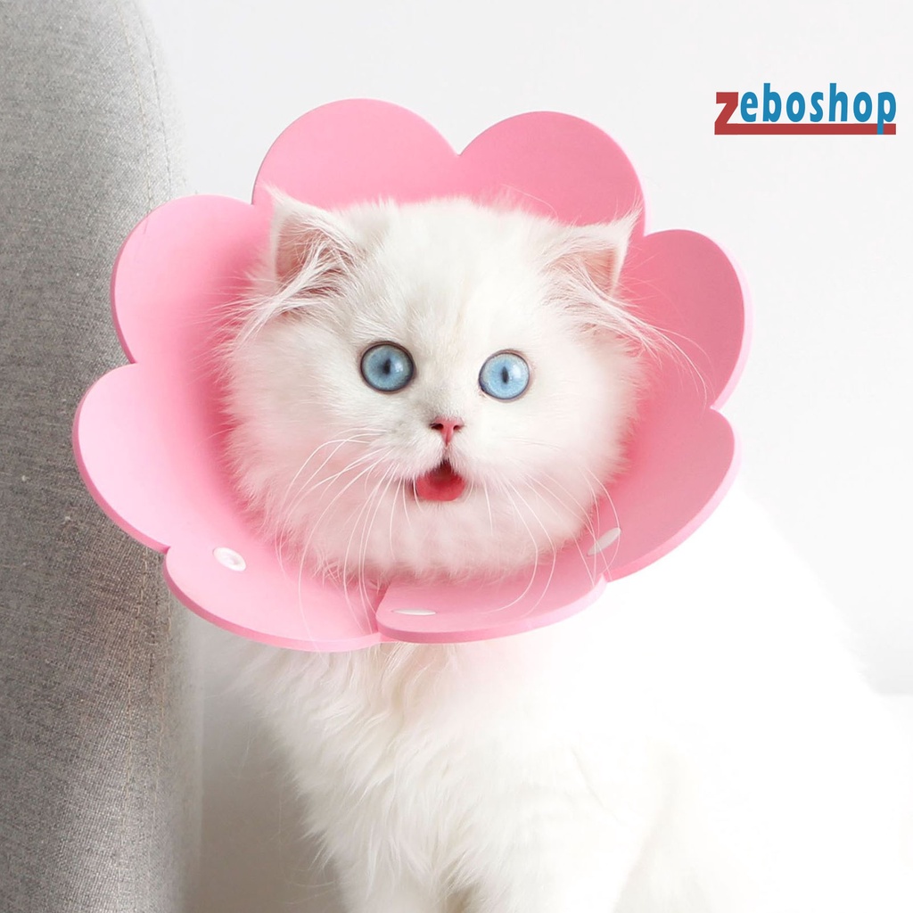 Vòng Đeo Cổ EVA Bảo Vệ Chống Liếm Khi Đi Trong Nhà Dành Cho Mèo