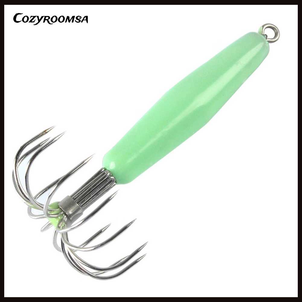 Bộ 12 Móc Câu Hình Con Mực Phát Quang