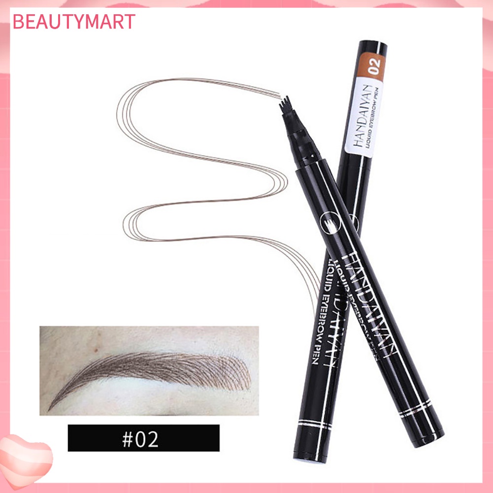 Bút Kẻ Mày Dạng Phẩy Sợi Chống Thấm Nước Lâu Trôi